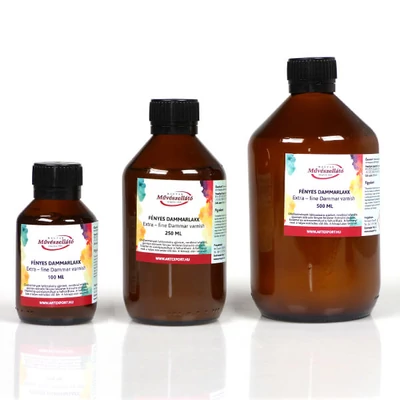 Olejový lak dammar Művészellátó, lesklý - 500 ml