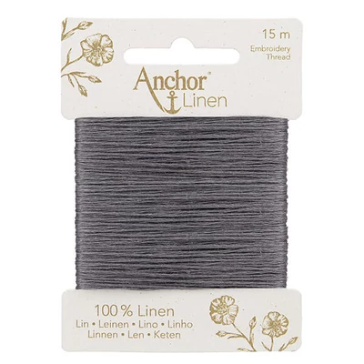 Vyšívacia niť, Anchor Linen, 15 m - 07 tieň