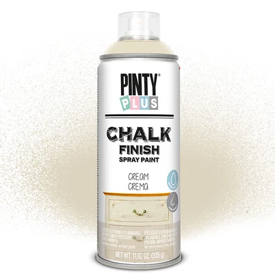Kriedová farba v spreji, Chalk Paint, Pinty Plus - krémová