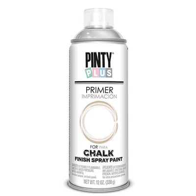 Kriedová farba v spreji, Chalk Paint, Pinty Plus - základný náter gesso