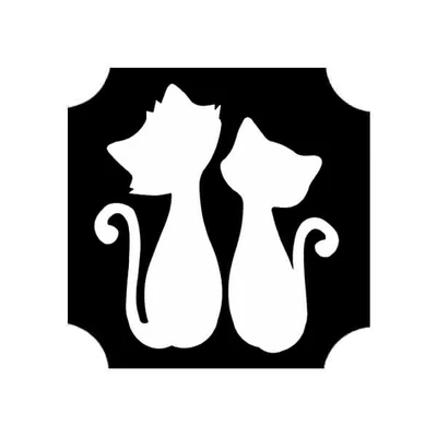 Tetovacia šablóna, samolepiaca šablóna - Mačička 06