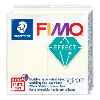 Modelovacia hmota do rúry FIMO Effect , 57 g - svietiaca v tme (8010-041