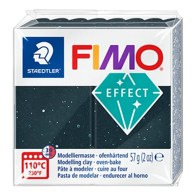 Modelovacia hmota do rúry FIMO Effect, 57 g - čierna žula s kamenným efektom (8010-903)