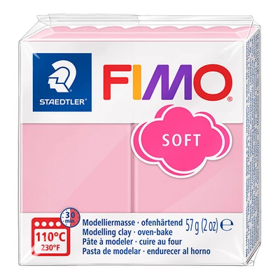 Modelovacia hmota do rúry FIMO Soft, 57 g - jahodový krém (8020-T21) 2024