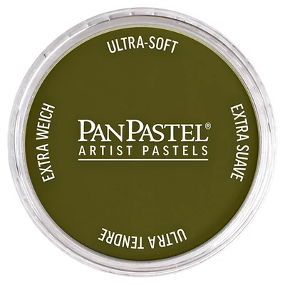 Suchý pastel v tégliku PanPastel - 680.1, bright yellow green extra dark