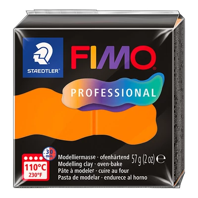 Modelovacia hmota do rúry FIMO Professional, 57 g - oranžová, orange (8040-4)