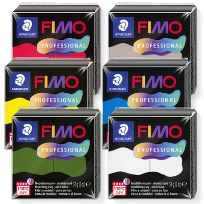 Modelovacia hmota do rúry FIMO Professional, 57 g - rôzne farby