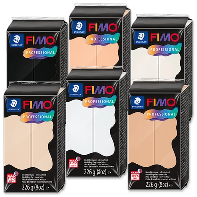 Modelovacia hmota do rúry FIMO Professional, 226 g - v rôznych farbách