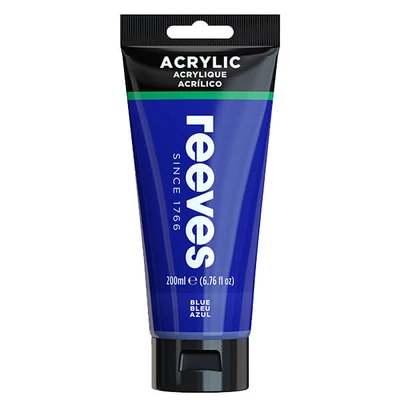 Akrylová farba Reeves, 200 ml - blue