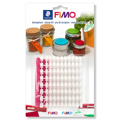 Sada pre tlač písmen FIMO, plast