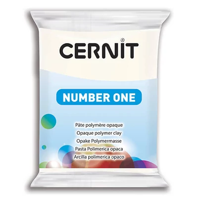 Modelovacia hmota do rúry Cernit N1., 56 g - biela (027)