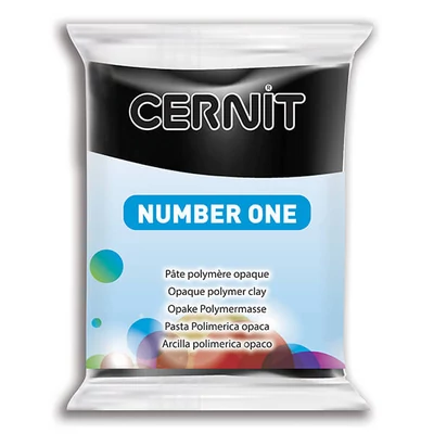 Modelovacia hmota do rúry  Cernit N1., 56 g - čierna (100)