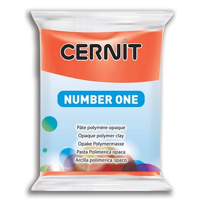 Modelovacia hmota do rúry Cernit N1., 56 g - makovo červená (428)