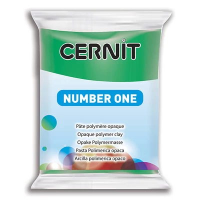 Modelovacia hmota do rúry Cernit N1., 56 g - zelená (600)
