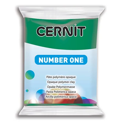 Modelovacia hmota do rúry Cernit N1., 56 g - smaragdovo zelená (620)