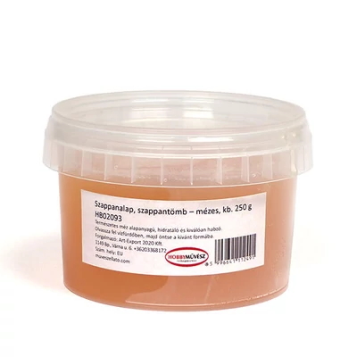 Mydlový blok, mydlový základ, 250 g - med