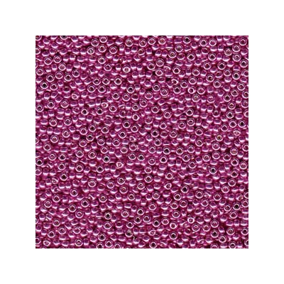 Miyuki japonské sklenené koráliky 11/0 - Duracoat Galvanized Hot Pink