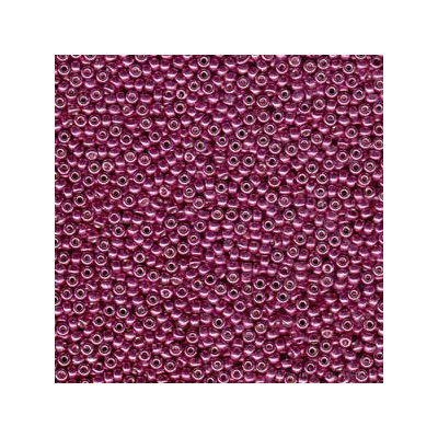 Miyuki japonské sklenené koráliky 11/0 - Duracoat Galvanized Magenta