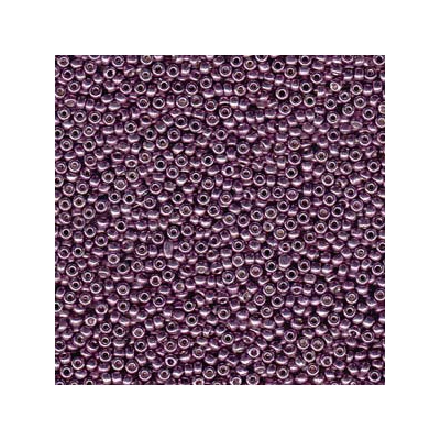 Miyuki japonské sklenené koráliky 11/0 - Duracoat Galvanized Eggplant