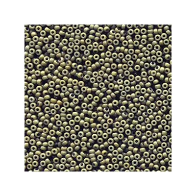 Miyuki japonské sklenené koráliky 11/0 - Duracoat Opaque Dyed Forest