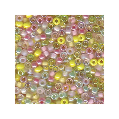 Miyuki japonské sklenené koráliky 11/0 - Mix Pink Lemonade