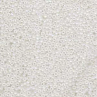 Miyuki japonské sklenené koráliky 11/0 - Matte Transparent Crystal AB