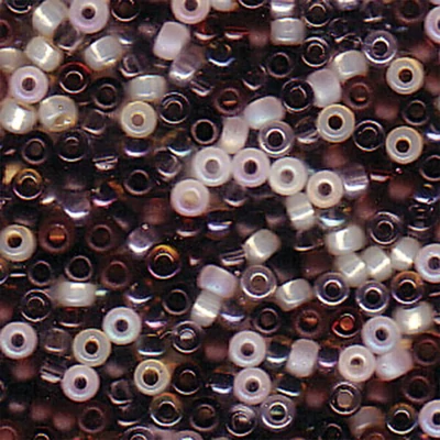Miyuki japonské sklenené koráliky 11/0 - Mix Pebblestone