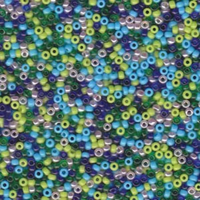 Miyuki japonské sklenené koráliky 11/0 - Mix Gemtones