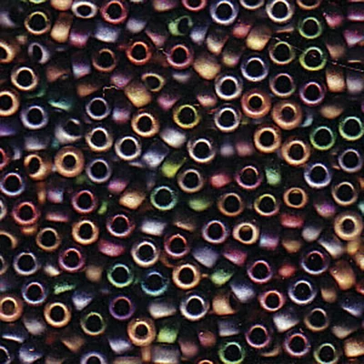 Miyuki japonské sklenené koráliky 11/0 - Mix Matte Heavy Metals