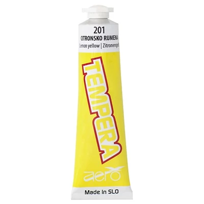 Tempera Aero, 42 ml - 201, lemon yellow