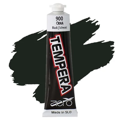Tempera Aero, 42 ml - 900, black