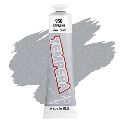 Tempera Aero, 42 ml - 950, silver