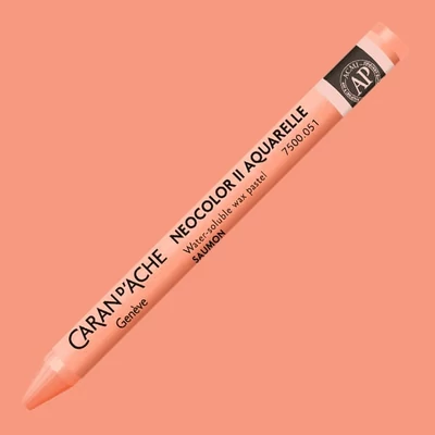 Caran d'Ache Neocolor II akvarelová krieda - 051, salmon