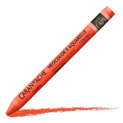 Akvarelová krieda Caran d'Ache Neocolor II - 060, vermilion