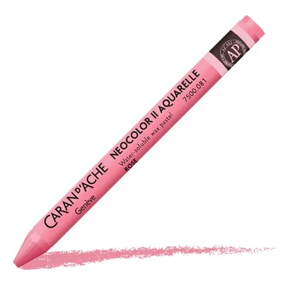 Akvarelová krieda Caran d'Ache Neocolor II - 081, pink