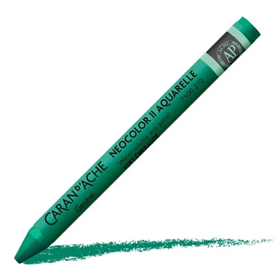 Akvarelová krieda Caran d'Ache Neocolor II - 210, emerald green