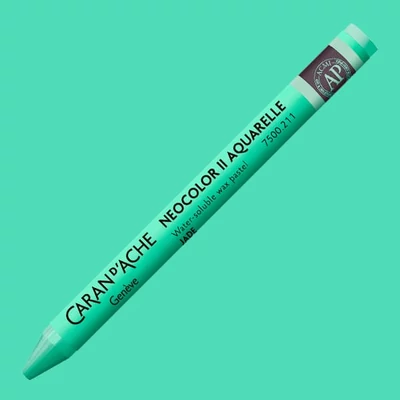 Akvarelová krieda Caran d'Ache Neocolor II - 211, jade green