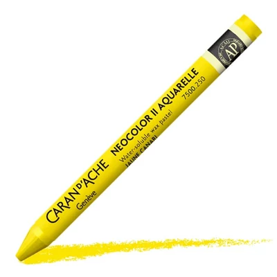 Akvarelová krieda Caran d'Ache Neocolor II - 250, canary yellow