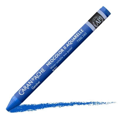 Akvarelová krieda Caran d'Ache Neocolor II - 260, blue