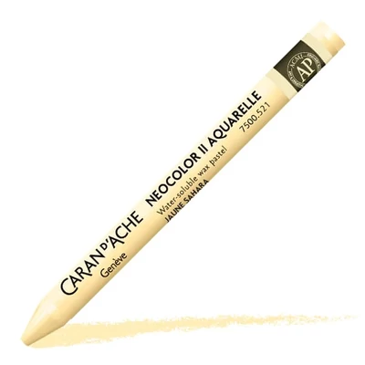 Akvarelová krieda Caran d'Ache Neocolor II - 521, sahara yellow
