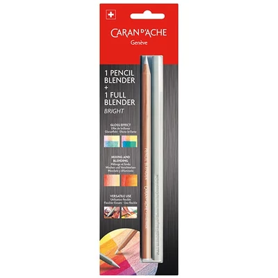 Sada mixovacích ceruziek Full Blender Caran d'Ache Pencil Blender + , 2 ks