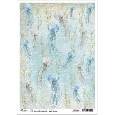 Ryžový papier, Piuma, A4 - tanec medúz