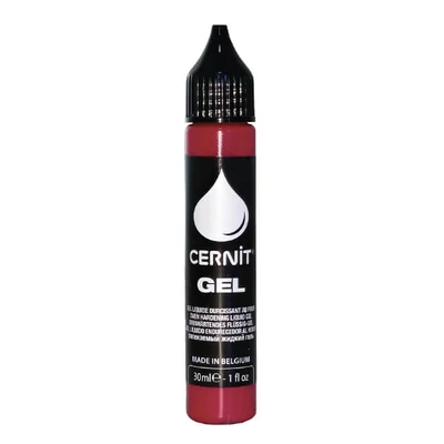 Tekutá plastelína Liquid, Cernit gél, 30 ml - červená