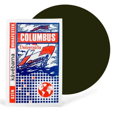 Farba na textil Columbus - kávová hnedá