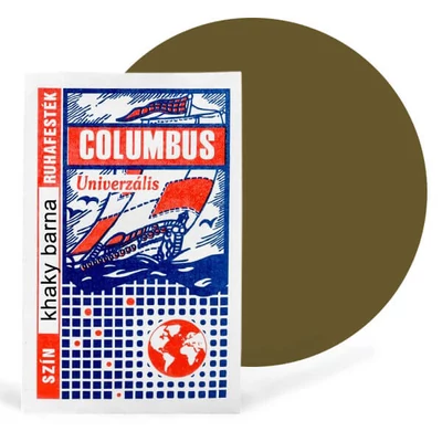 Farba na textil Columbus - khaky hnedá