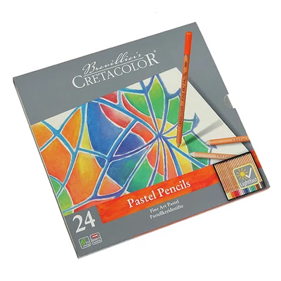 Sada pastelových ceruziek Cretacolor Fine Art Pastel - 24 ks, v kovovej krabičke