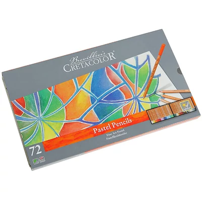 Sada pastelových ceruziek Cretacolor Fine Art Pastel - 72 ks, kovová krabička