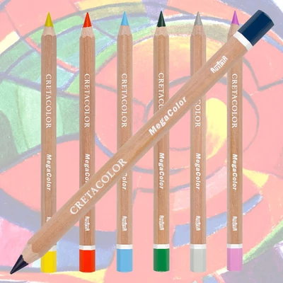 Farebná ceruzka Cretacolor MegaColor - v rôznych farbách