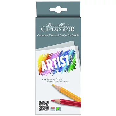 Sada farebných ceruziek Cretacolor Artist Studio - 12 ks