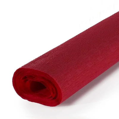 Krepový papier, Educational, 40 g, 50x250 cm - 319 red